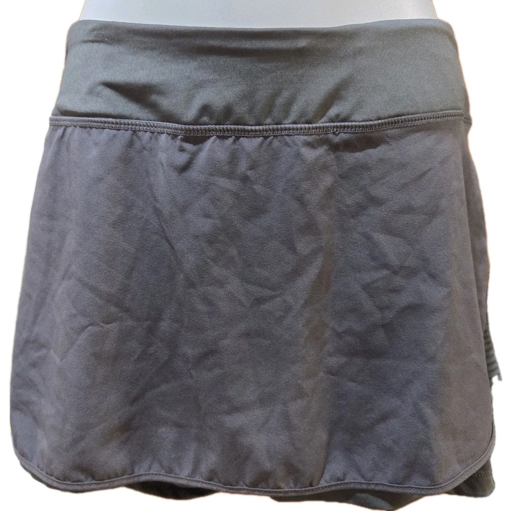 Penn Spike Womens Athletic Mini Skort Tennis/Golf Wide Band Grey Size Large